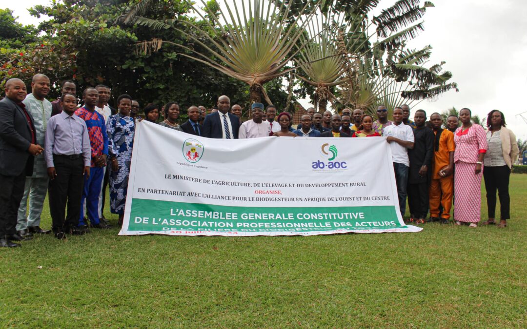 Togo : Promotion de la technologie de biodigesteur : Naissance d’une Association professionnelle des acteurs de la filière